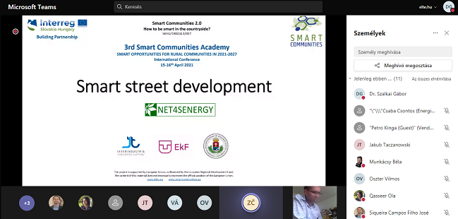 3rd Smart Communities Academy International Conference