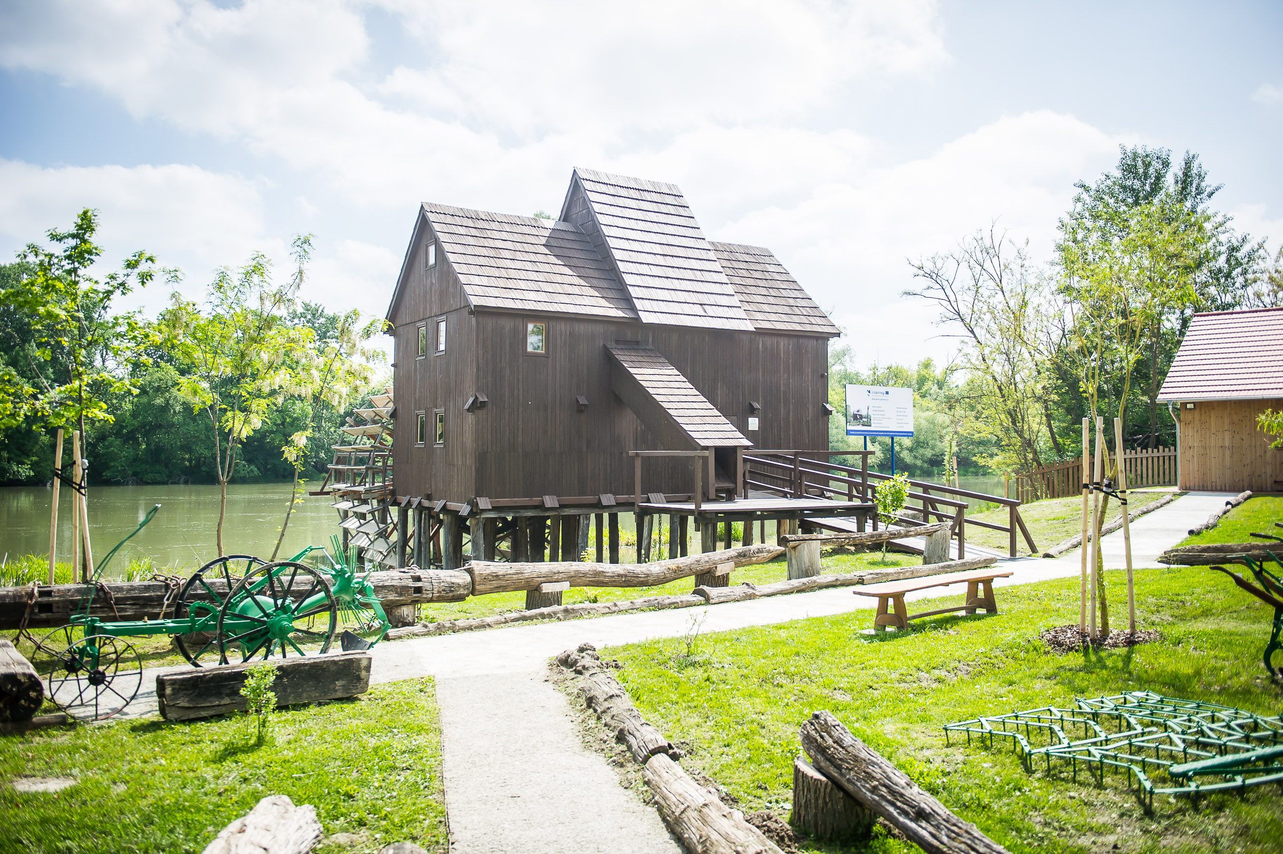 Water Mill and Open-Air Museum in Jelka is open for public