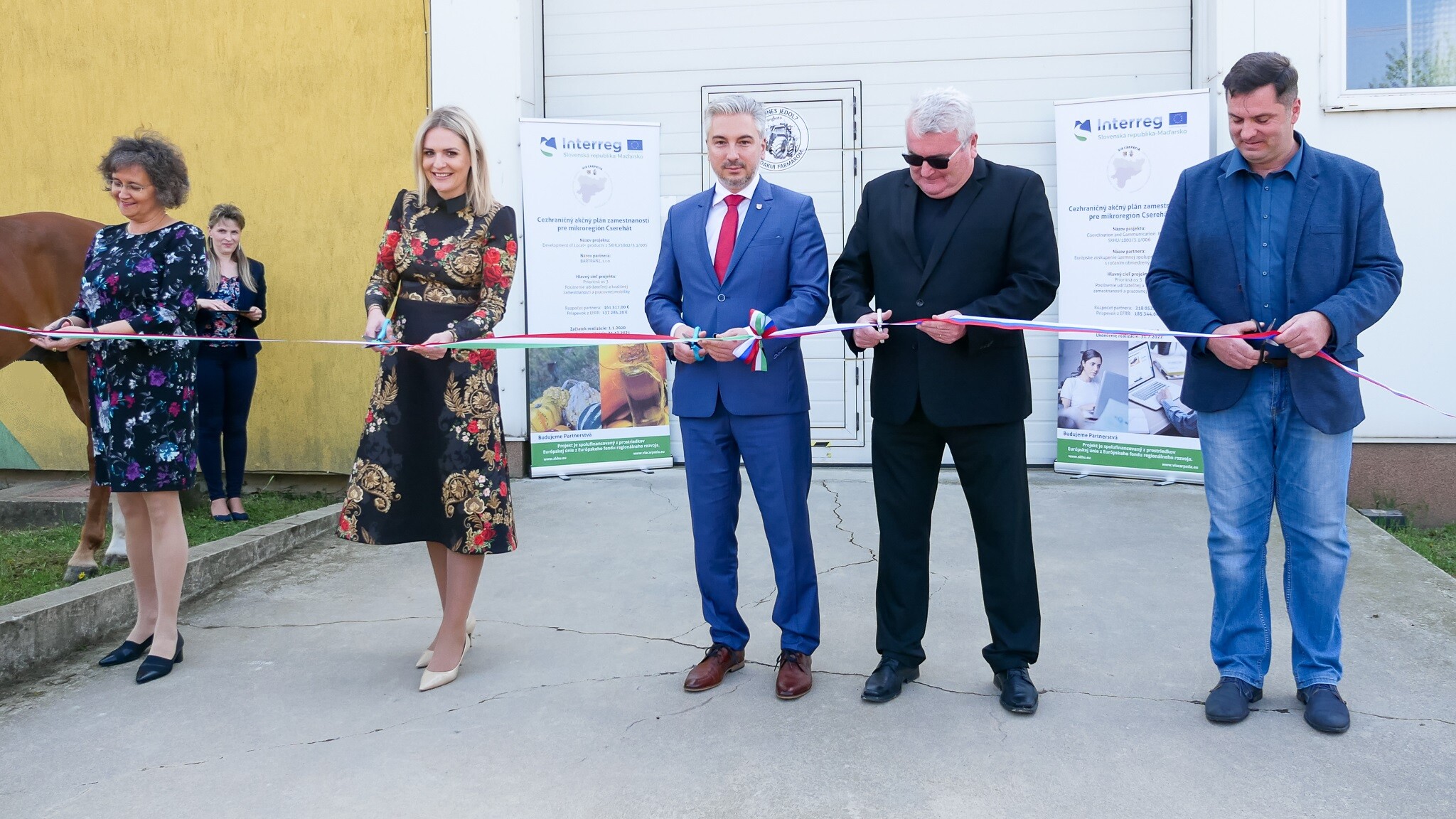 Opening ceremony of the pumpkin oil pressing factory