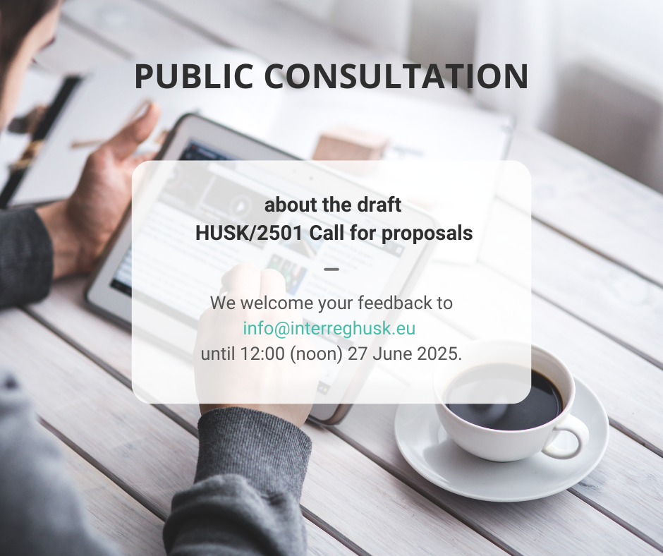 Public consultation on the HUSK/2501 Call is now open – we welcome your feedback!